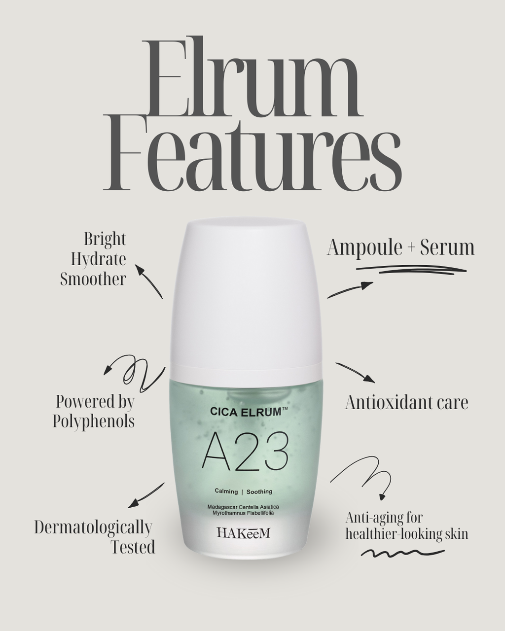 [HAKEEM] A23 CALMING ELRUM • BARRIER CARE