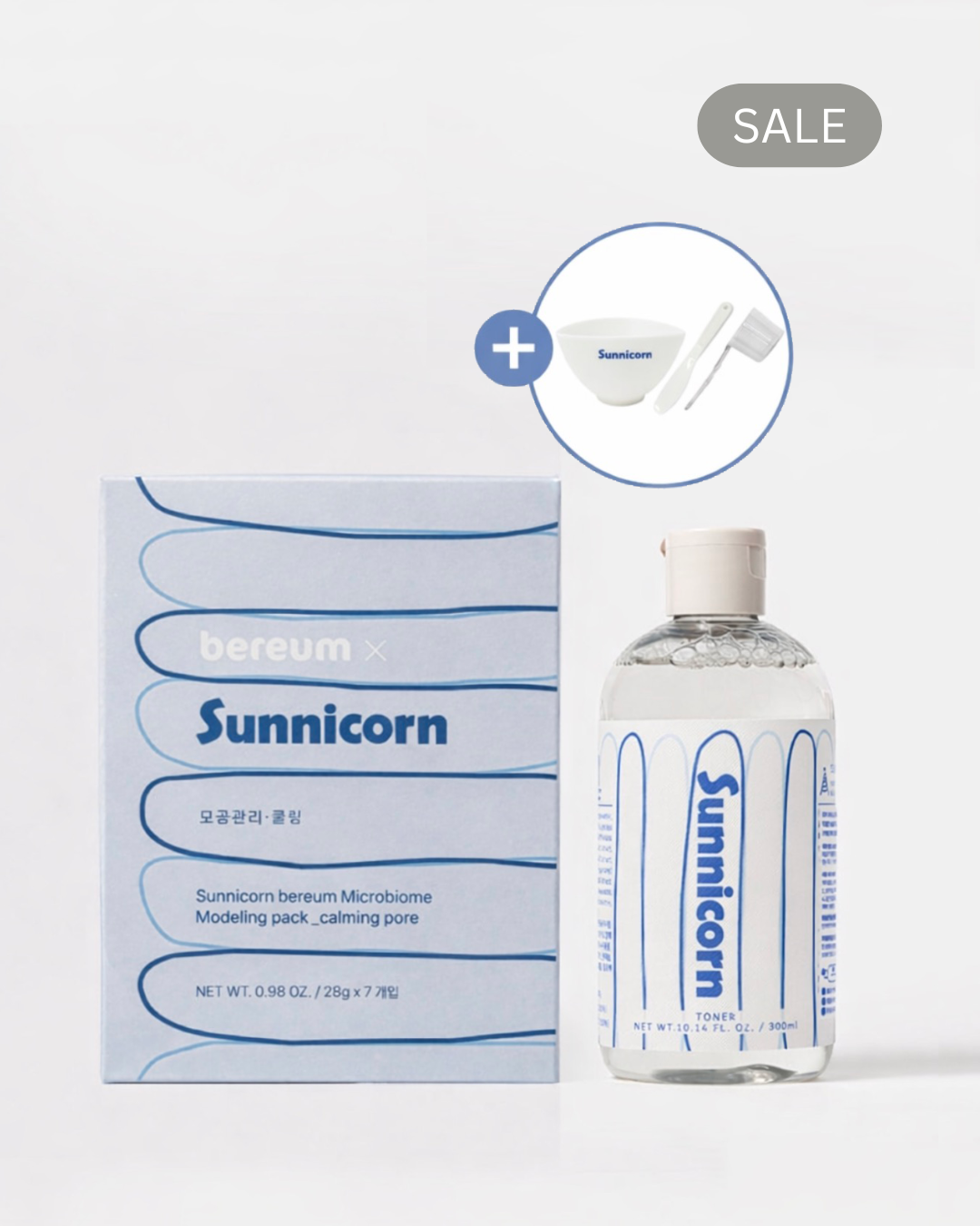 [Sunnicorn] Pore Reset Bundle – Toner + Modeling Pack