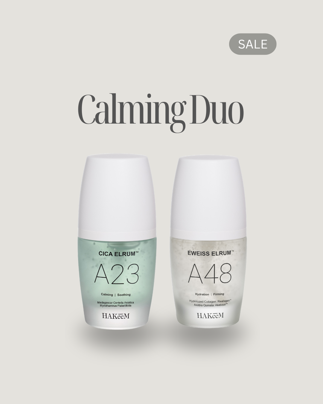 [Cocktail Duo]  Calm + Glow