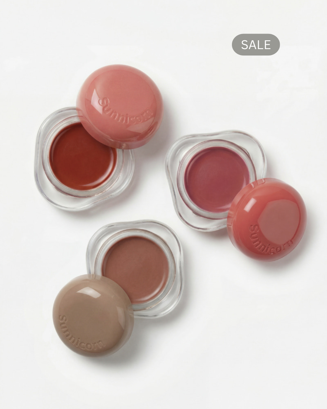 [Sunnicorn] Avocado Glow Lip & Cheek 3 Set (Cool & Warm)