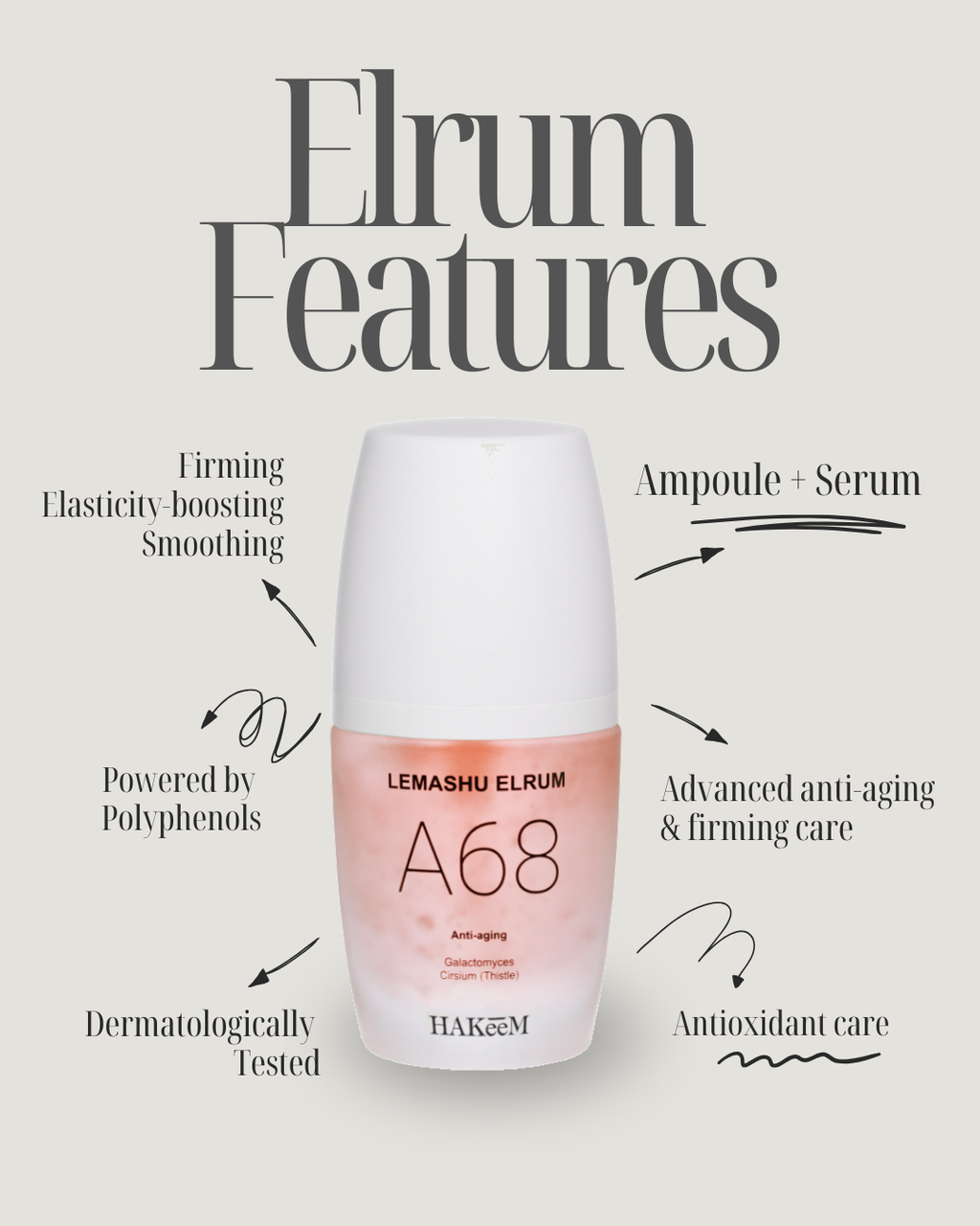 [HAKEEM] A68 COLLAGEN ELRUM • ELASTICITY
